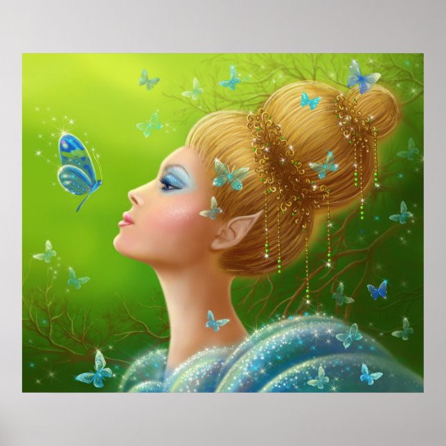 Poster "Papillons magiques" (Devant)