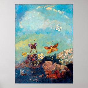Poster Papillons, Redon