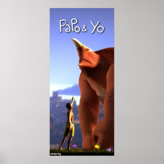 Poster Papo & Yo Tall