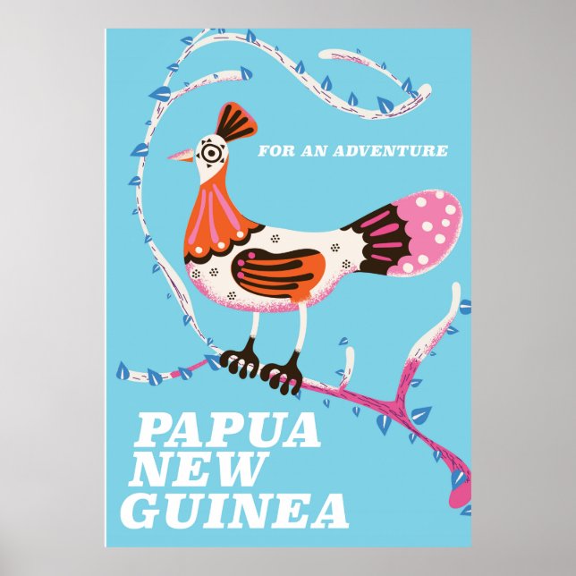 Poster Papouasie-Nouvelle-Guinée (Devant)