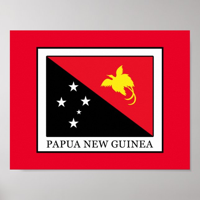 Poster Papouasie-Nouvelle-Guinée (Devant)