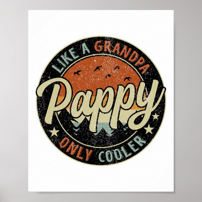 Poster Pappy Comme Un Grand-Père Seulement Glacière Vinta (Devant)