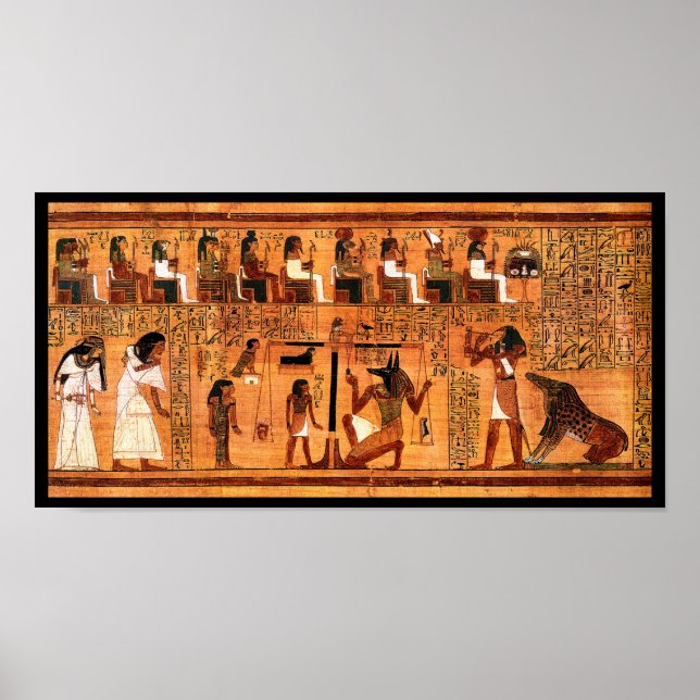 Poster Papyrus royal égyptien (Devant)