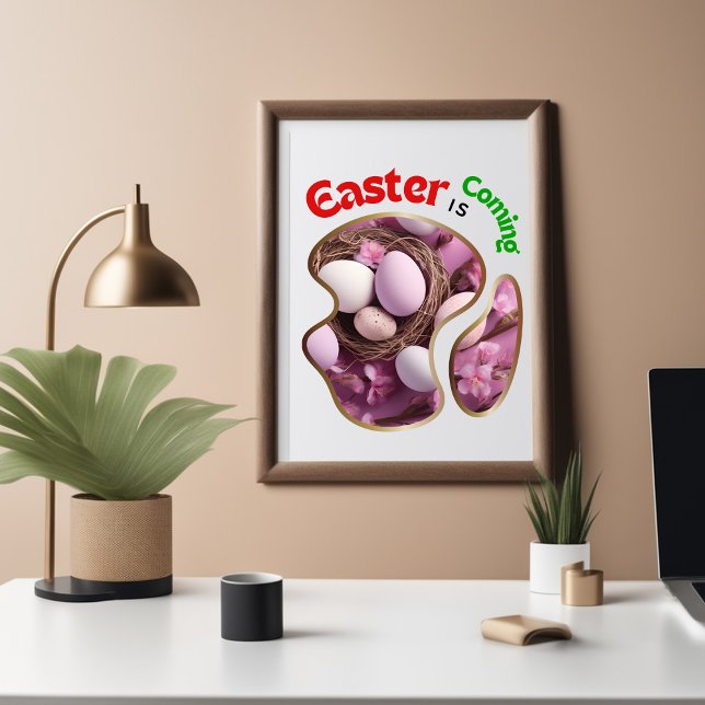 Poster Pâques est à venir - Chicks (Créateur téléchargé)
