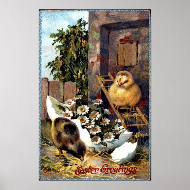 Poster Pâques victoriennes (Devant)