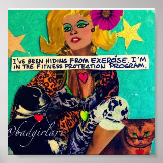 Poster par bad girl art