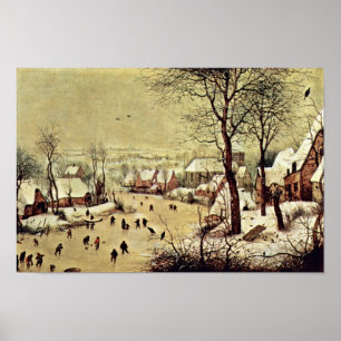 Poster Par Bruegel D. Ä. Pieter (Qualité optimale)