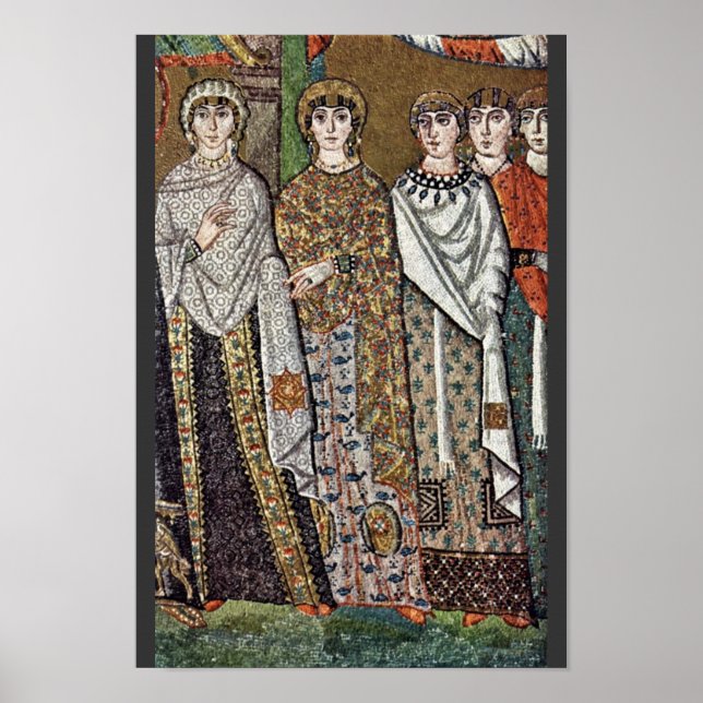 Poster Par Meister Von San Vitale À Ravenne (Meilleure Qu (Devant)