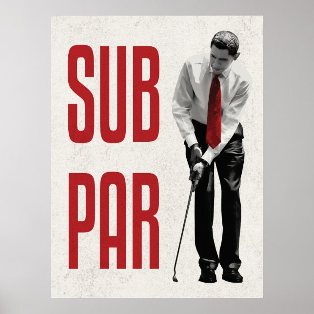 Poster Par rapport à Obama (Devant)