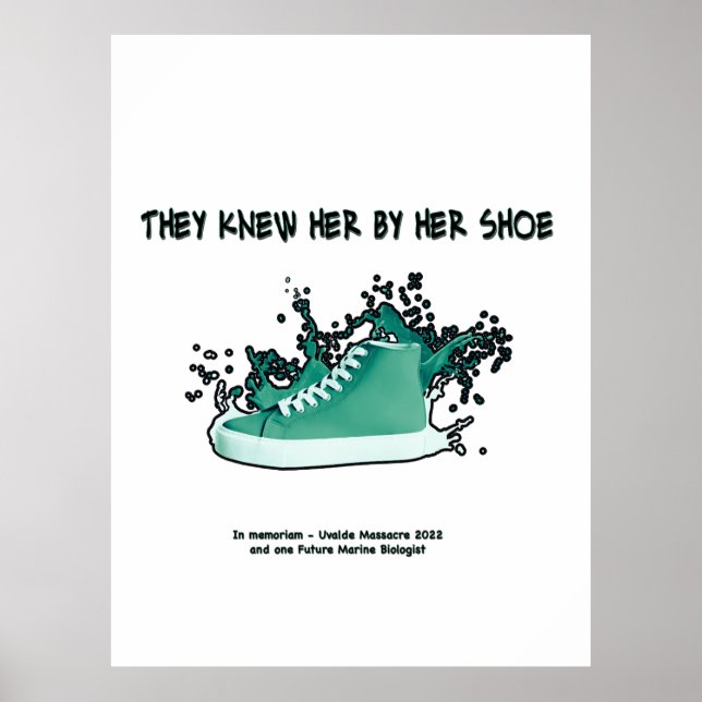 Poster Par Sa Chaussure (Devant)