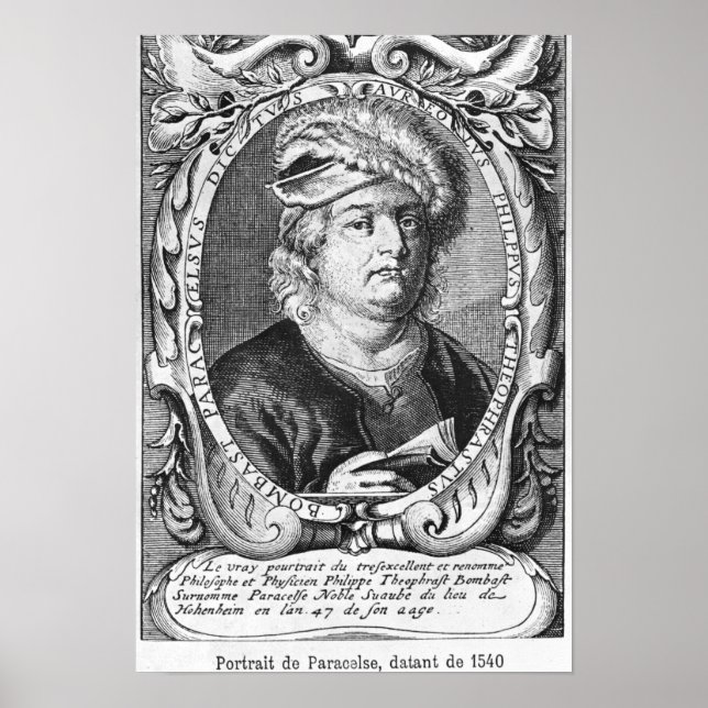 Poster Paracelse 1540 (Devant)