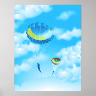 Poster Parachutisme
