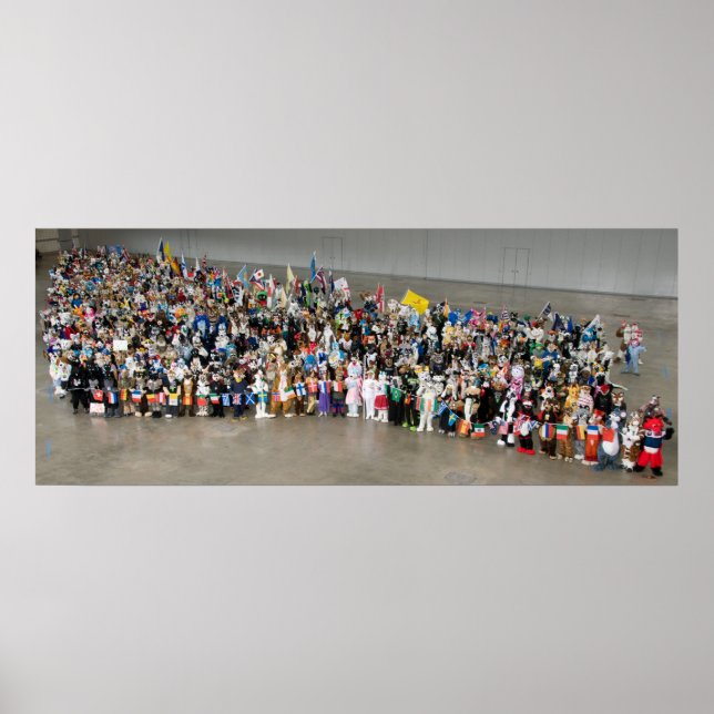 Poster Parade de costumes géants (Devant)