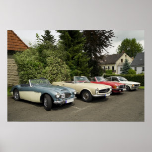 Poster Parade d'Oldtimer