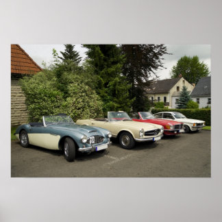 Poster Parade d'Oldtimer