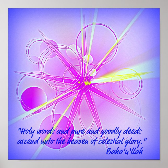 Poster Paradis de la gloire céleste (Devant)