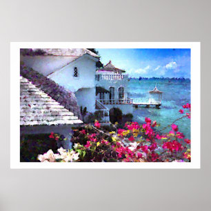 Poster Paradis des Caraïbes