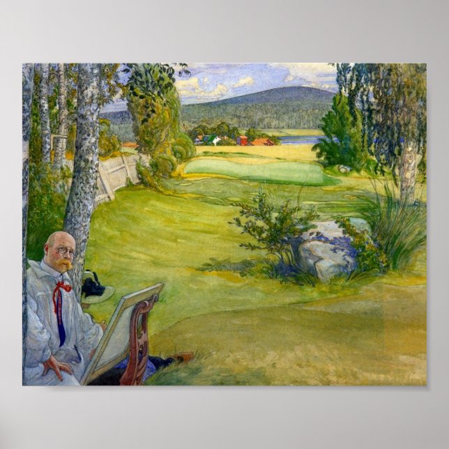 Poster Paradis en Suède 1910 (Devant)