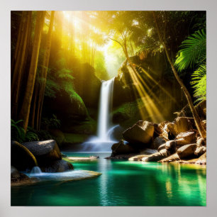 Poster Paradis tropical