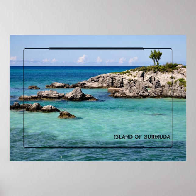 Poster Paradis tropical (Devant)