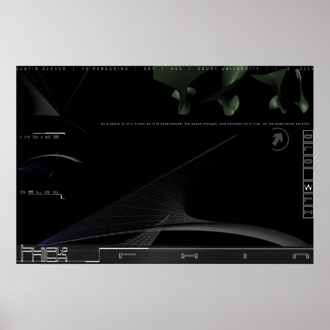 Poster pARADOX DE l'eXPERIENCE (Devant)