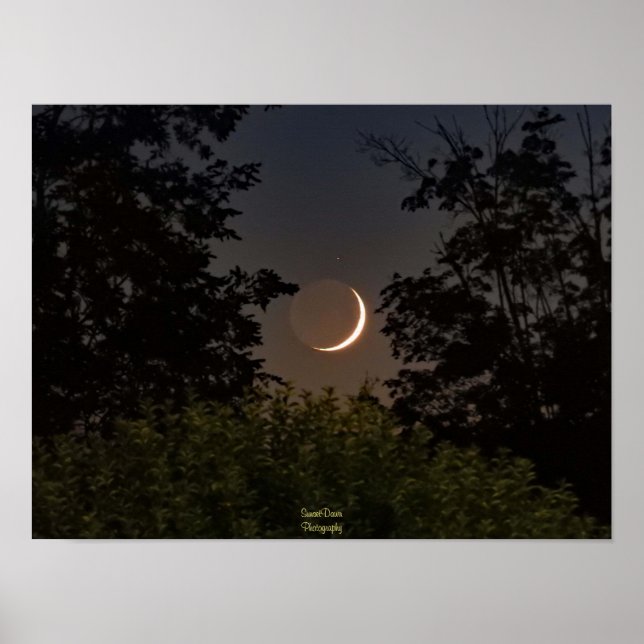 Poster Paramètre de lune de croissant (Devant)