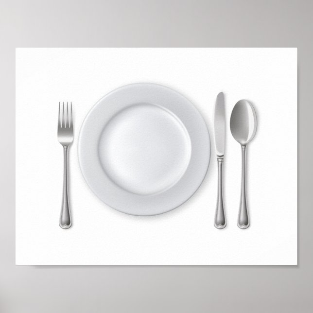 Poster Paramètre de table (Devant)