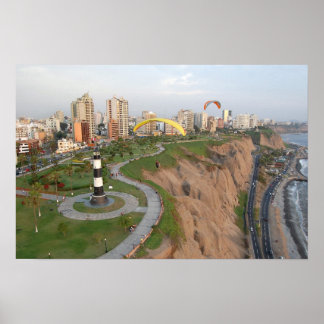 Poster Parapente au Pérou