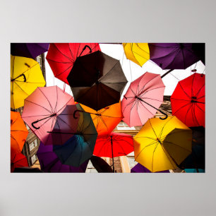 Poster parapluie