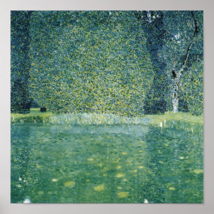 Poster Parc de Schloss Kammer — Gustav Klimt (1910)