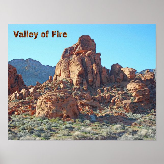 Poster Parc d'état de Valley of Fire (Devant)