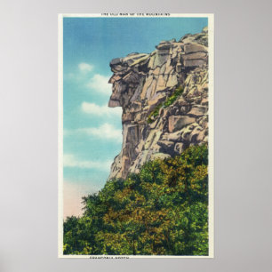 Poster Parc d'état d'entaille de Franconia 2