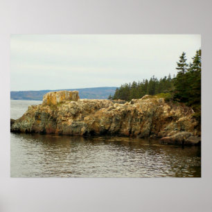 Poster Parc national Acadia Maine