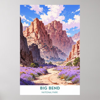 Poster Parc national Big Bend