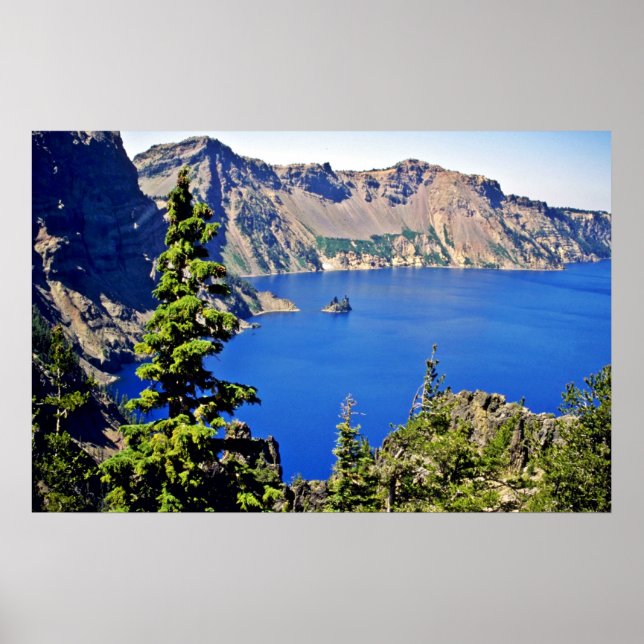 Poster Parc national de Crater Lake (Devant)