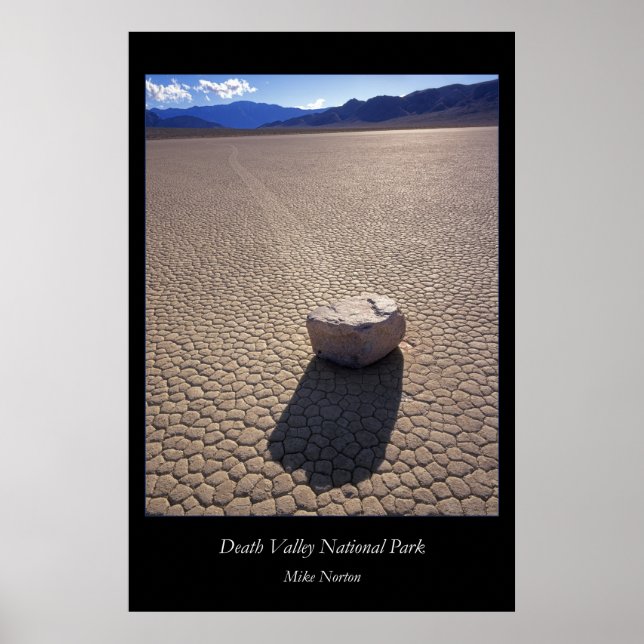 Poster Parc national de Death Valley (Devant)