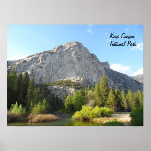 Poster Parc national de Kings Canyon