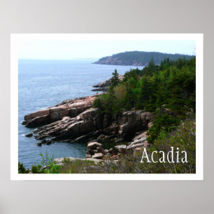 Poster Parc national de l'Acadie