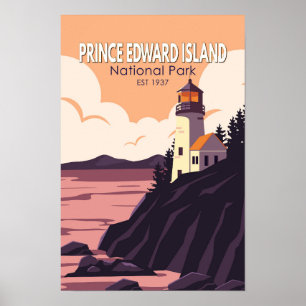 Poster Parc national de l'Île-du-Prince-Édouard Canada Vi