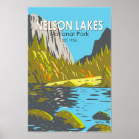 Parc national de Nelson Lakes Nouvelle-Zélande Vin
