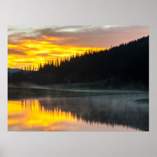 Poster Parc national de Rocky Mountain Colorado