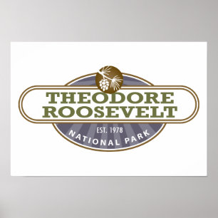 Poster Parc national de Theodore Roosevelt