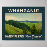 Parc national de Whanganui Nouvelle-Zélande Vintag