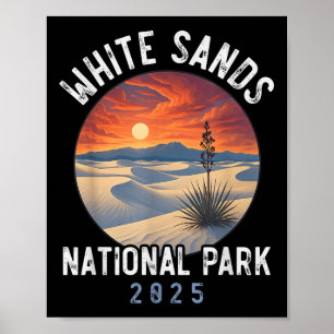 Poster Parc national de White Sands Randonnée Souvenir Ho
