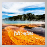 Parc national de Yellowstone Montagnes Nature Anim