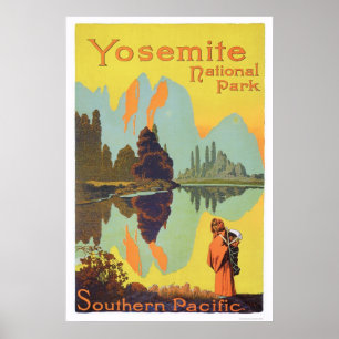 Poster Parc national de Yosemite