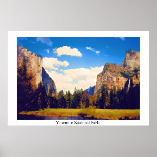 Poster Parc national de Yosemite
