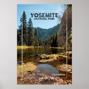 Poster Parc national de Yosemite