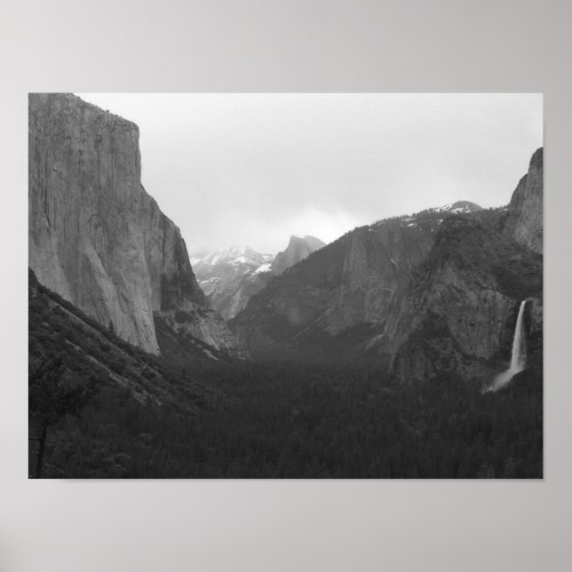 Poster Parc national de Yosemite (Devant)