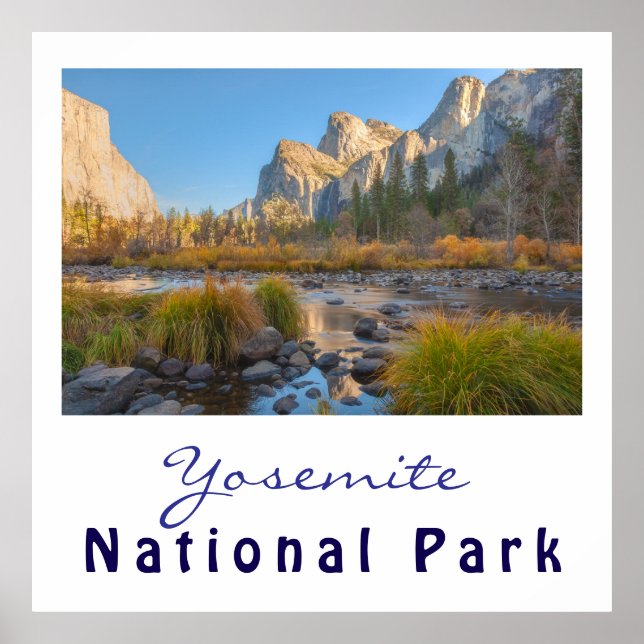 Poster Parc national de Yosemite (Devant)